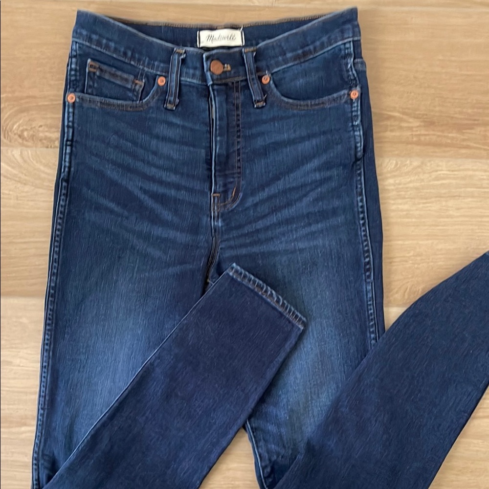 Madewell Women's Dark Blue Jeans